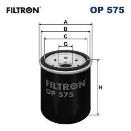 FILTR OLEJU MITSUBISHI BENZ. 1,3-1,6 16V 92- /COLT/ FILTRON FOP575        12