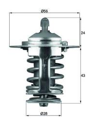 TERMOSTAT LEXUS 4,0 97- MAHLE TX 70 82