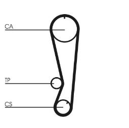 PASEK ROZRZ. CONTI CT827