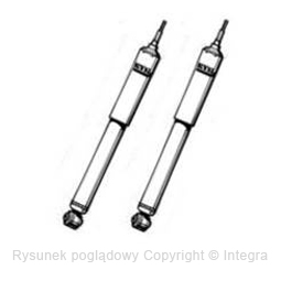 AMORT./TYŁ/ TOYOTA COROLLA /L/ SACHS A170 424
