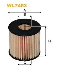 FILTR OLEJU TOYOTA BENZ. 3,5 V6 06- /CAMRY/ WIX WIX WL7453
