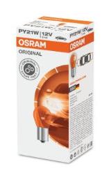 ŻARÓWKA 12V PY21W 12V 21W BAU15s ORIGI OSRAM OSR 7507