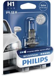 ŻARÓWKA H1 12V 55W /WHITE VISION/ PHILIPS PH 12258WHVB1