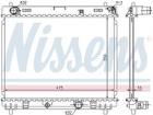 CHŁODNICA TOYOTA URBAN CRUISER 1.4 D4D09- /NISSENS/ NISSENS NIS 64697