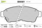 KLOCKI HAM. /VALEO/ VALEO VAL598551