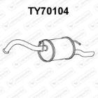 Tłumik końcowy VENEPORTE TY70104