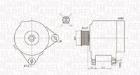 ALTERNATOR TOYOTA AVENSIS MAGNETI MARELLI 063731907010