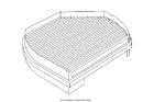 FILTR KABINY TOYOTA COROLLA VIII 97- 1,3-2,0D MAGNETI MARELLI 350203062220